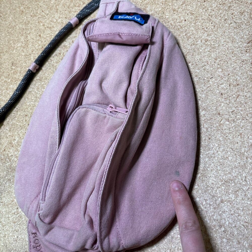 KAVU Rope Sling Bag - Pink - Picture 2 of 3